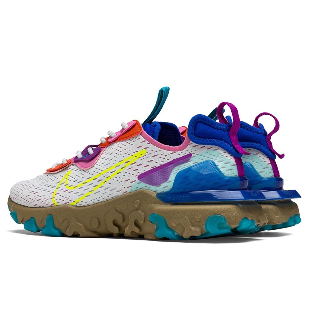 Women's React Vision - Photon Dust/Lemon Venom/Hyper Blue