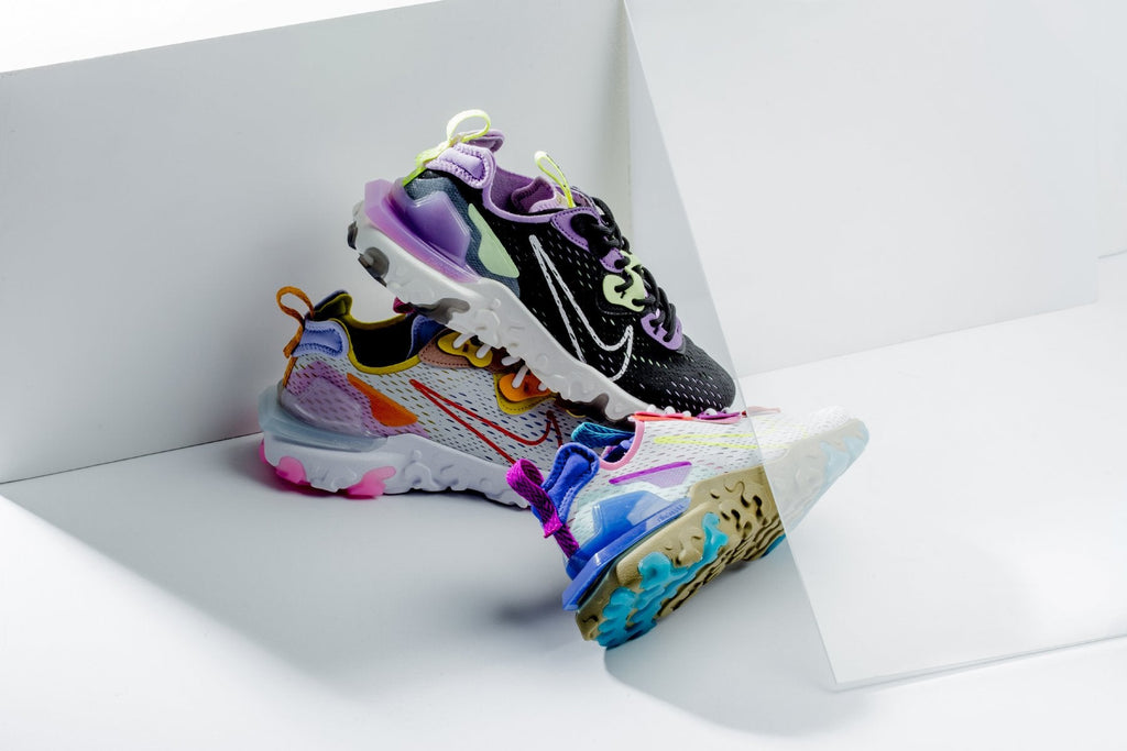 Women's React Vision - Photon Dust/Lemon Venom/Hyper Blue