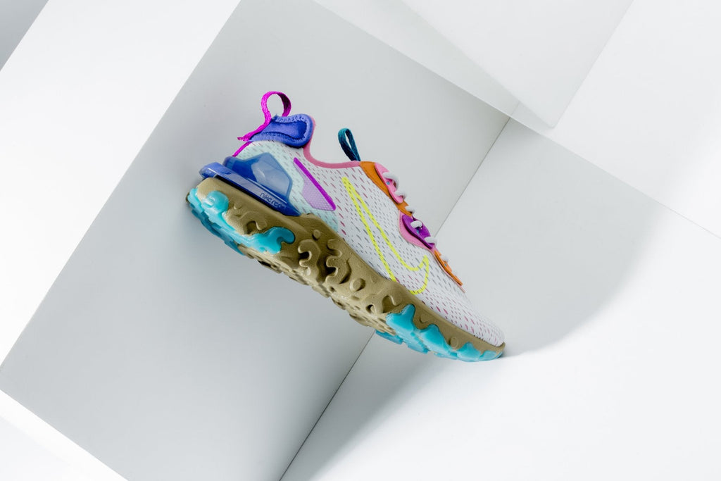 Women's React Vision - Photon Dust/Lemon Venom/Hyper Blue
