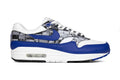 Air Max 1 Print 'We Love Nike' - White/Game Royal-Neutral Grey