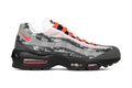 Air Max 95 Print 'We Love Nike' - Black/Bright Crimson-Medium Ash