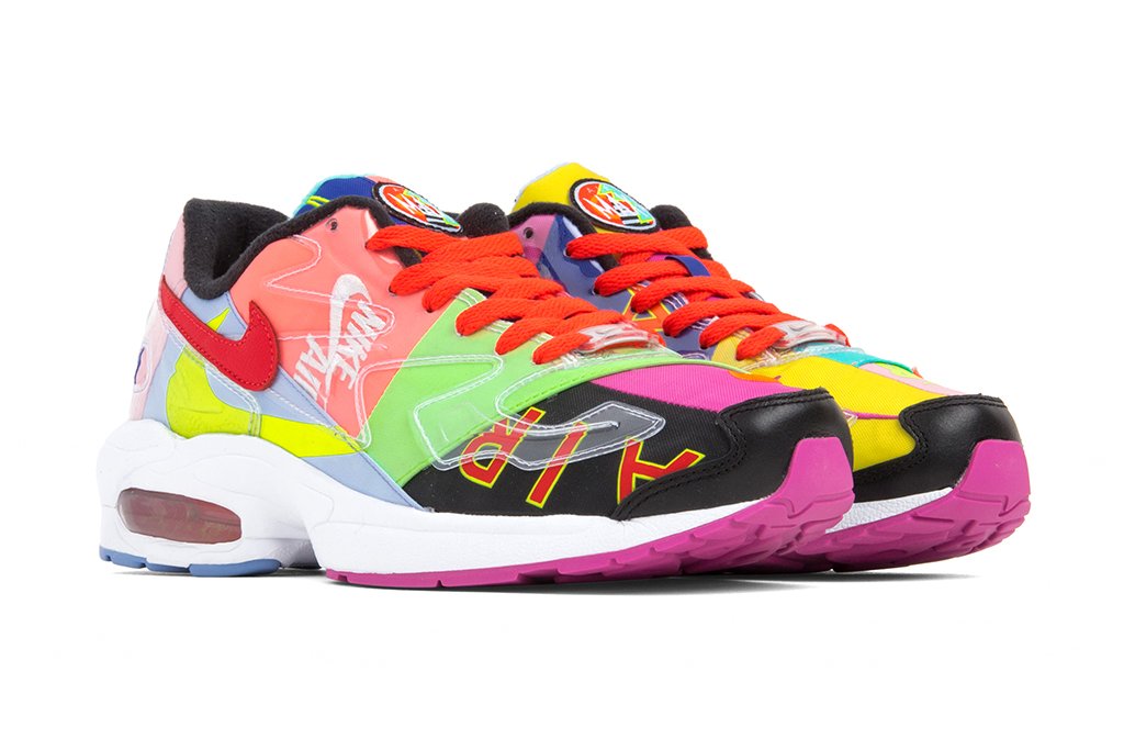 Air Max2 Light QS - Black/Bright Crimson