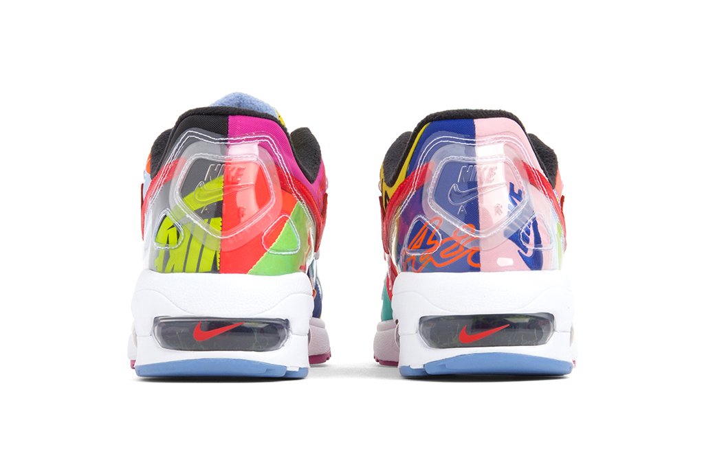 Air Max2 Light QS - Black/Bright Crimson