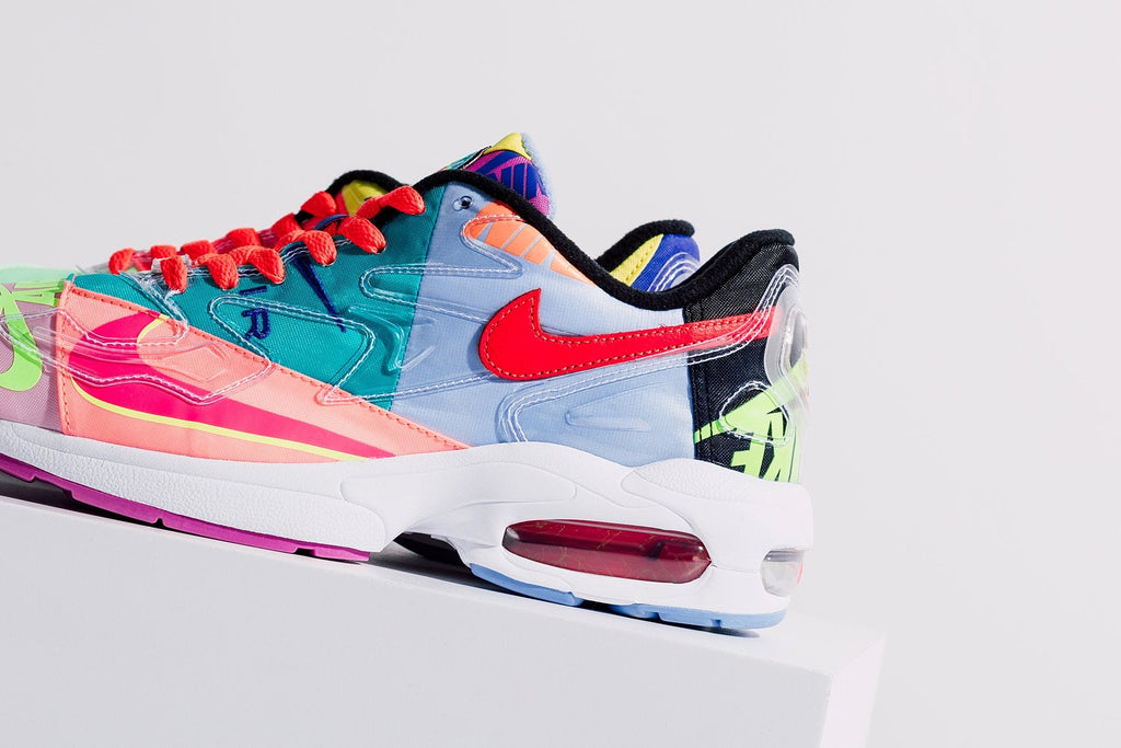 Air Max2 Light QS - Black/Bright Crimson