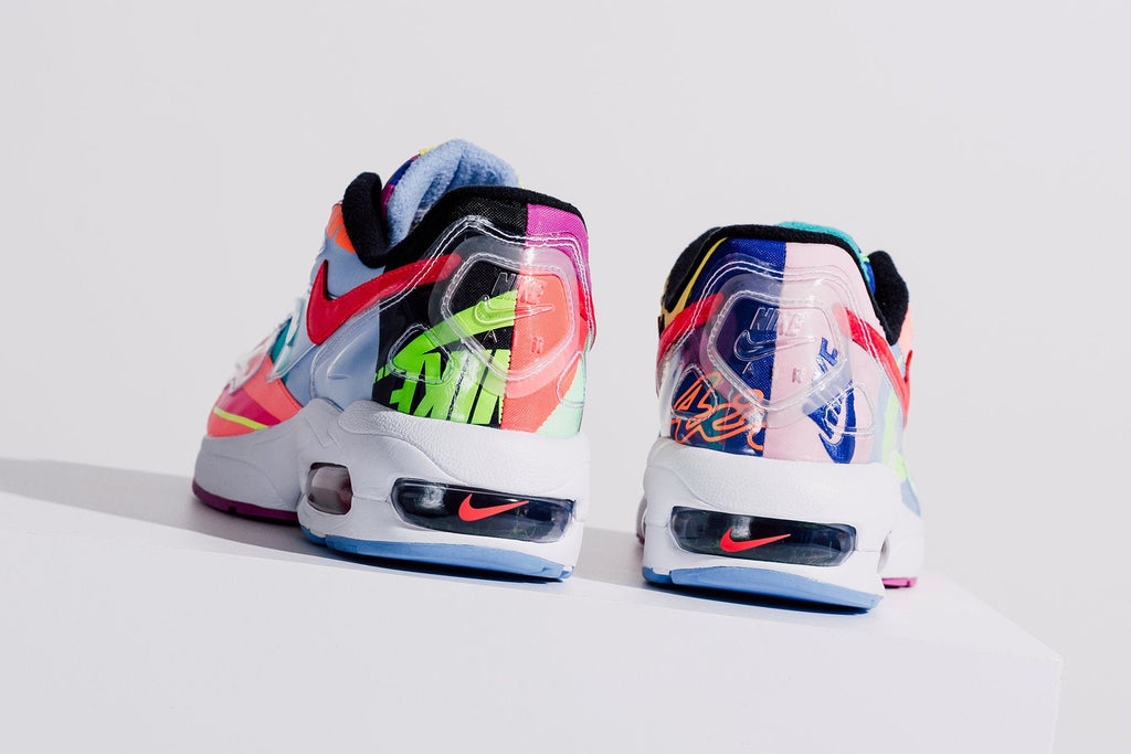 Air Max2 Light QS - Black/Bright Crimson