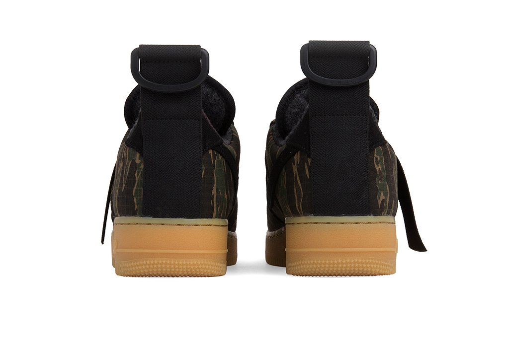 Air Force 1 Utility Low PRM WIP- Camo Green/Total Orange/Gum Light Brown