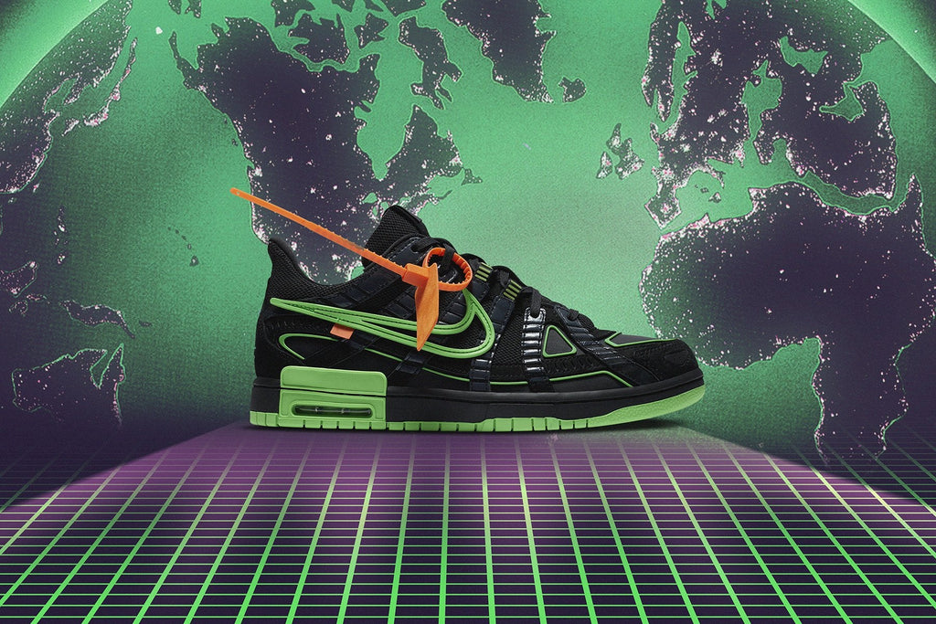 Air Rubber Dunk - Black/Green Strike