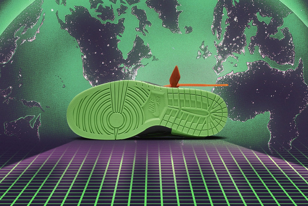 Air Rubber Dunk - Black/Green Strike