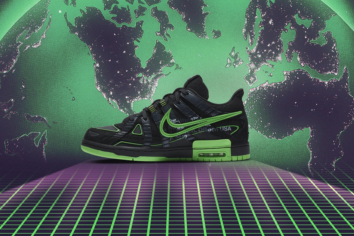 Air Rubber Dunk - Black/Green Strike