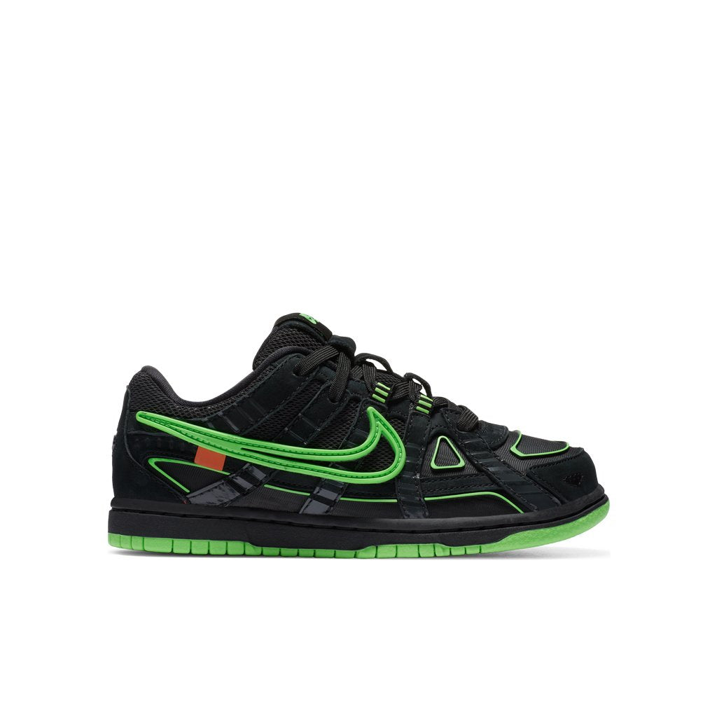 Air Rubber Dunk (PS) - Black/Green Strike