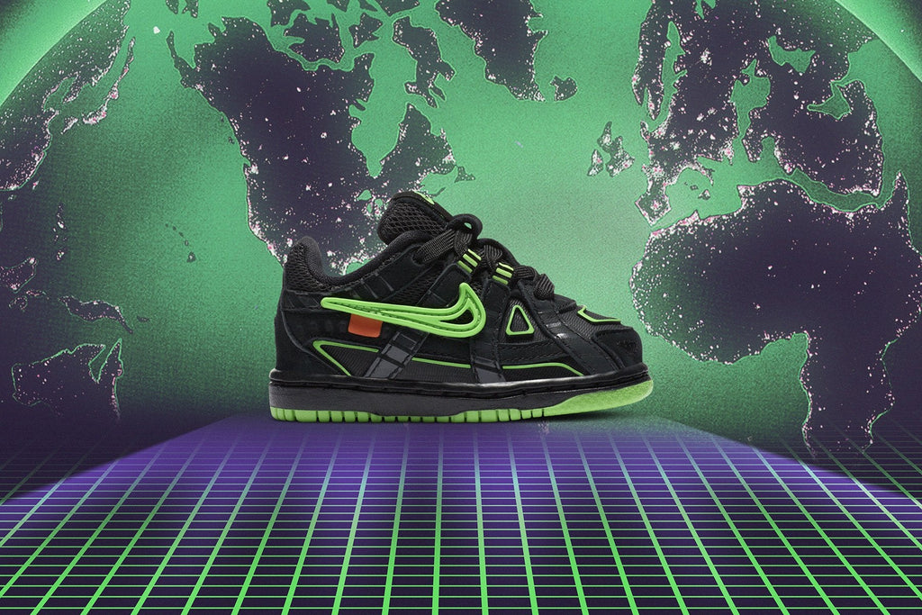 Air Rubber Dunk (TD) - Black/Green Strike