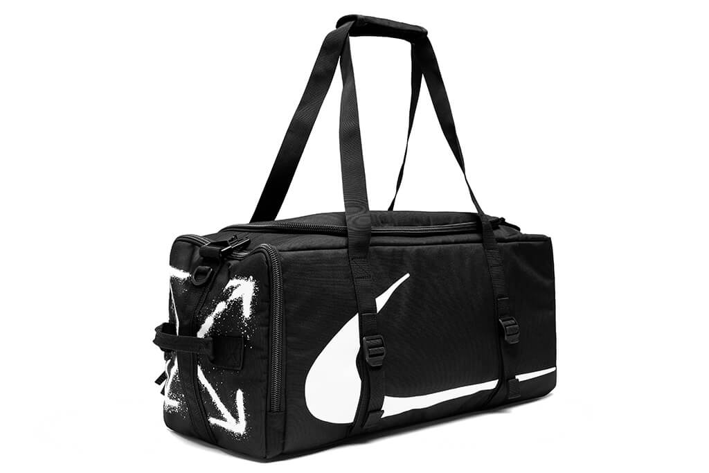 NRG RU Duffle Shoulder Bag - Black/White