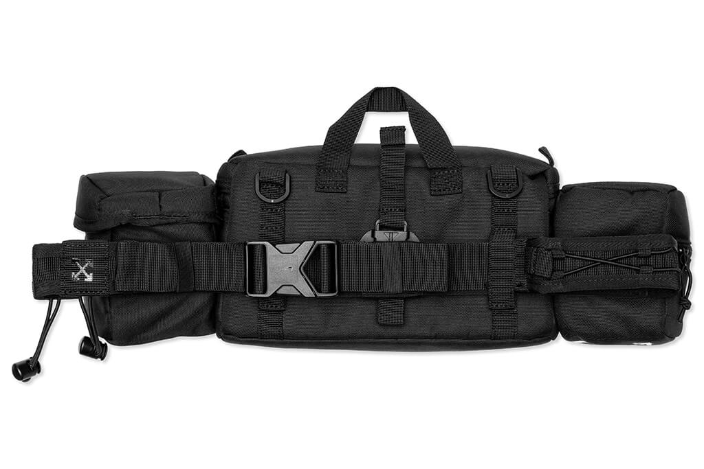 NRG RU Duffle Shoulder Bag - Black/White