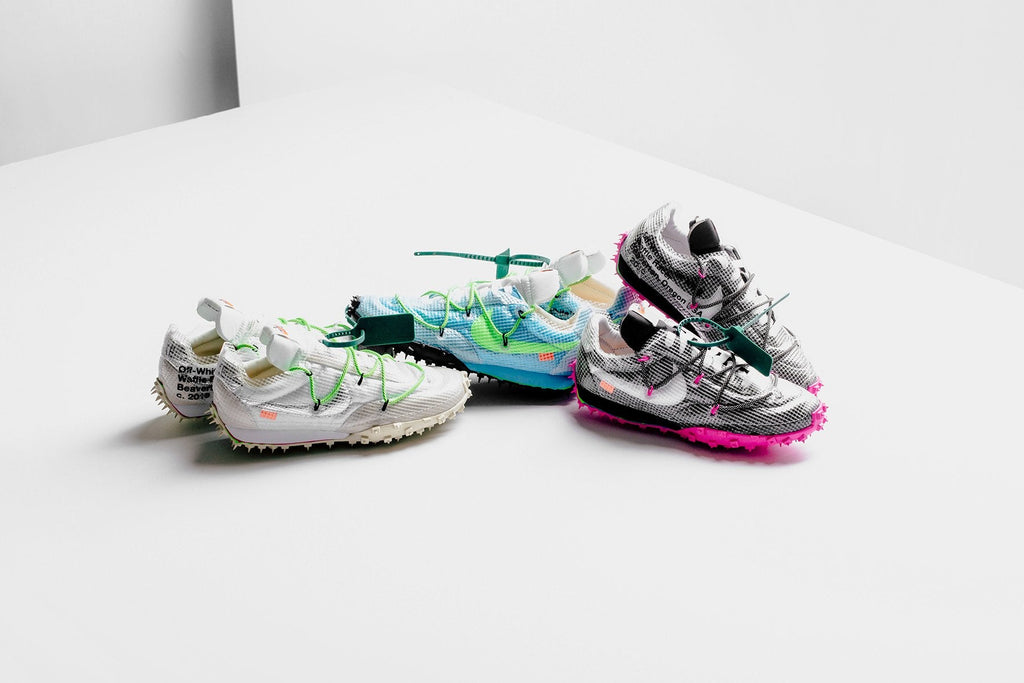 Women's Waffle Racer - Vivid Sky/Electric Green-Black