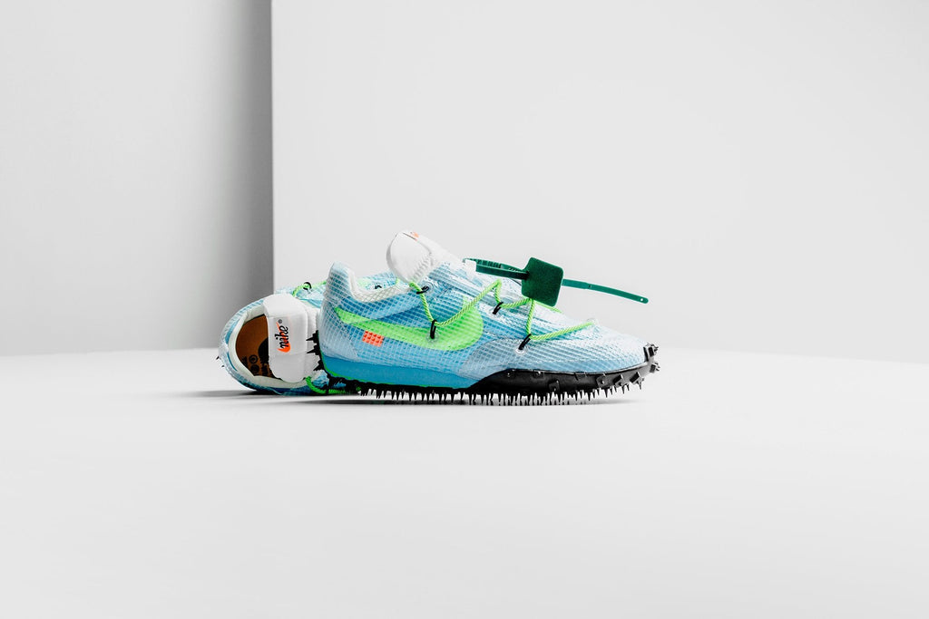 Women's Waffle Racer - Vivid Sky/Electric Green-Black