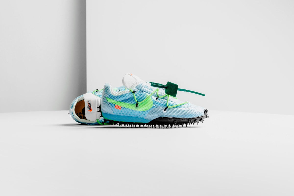 Women's Waffle Racer - Vivid Sky/Electric Green-Black