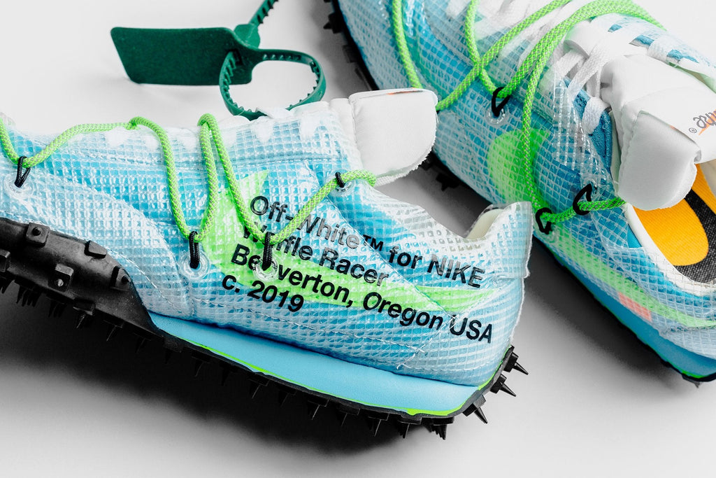 Women's Waffle Racer - Vivid Sky/Electric Green-Black
