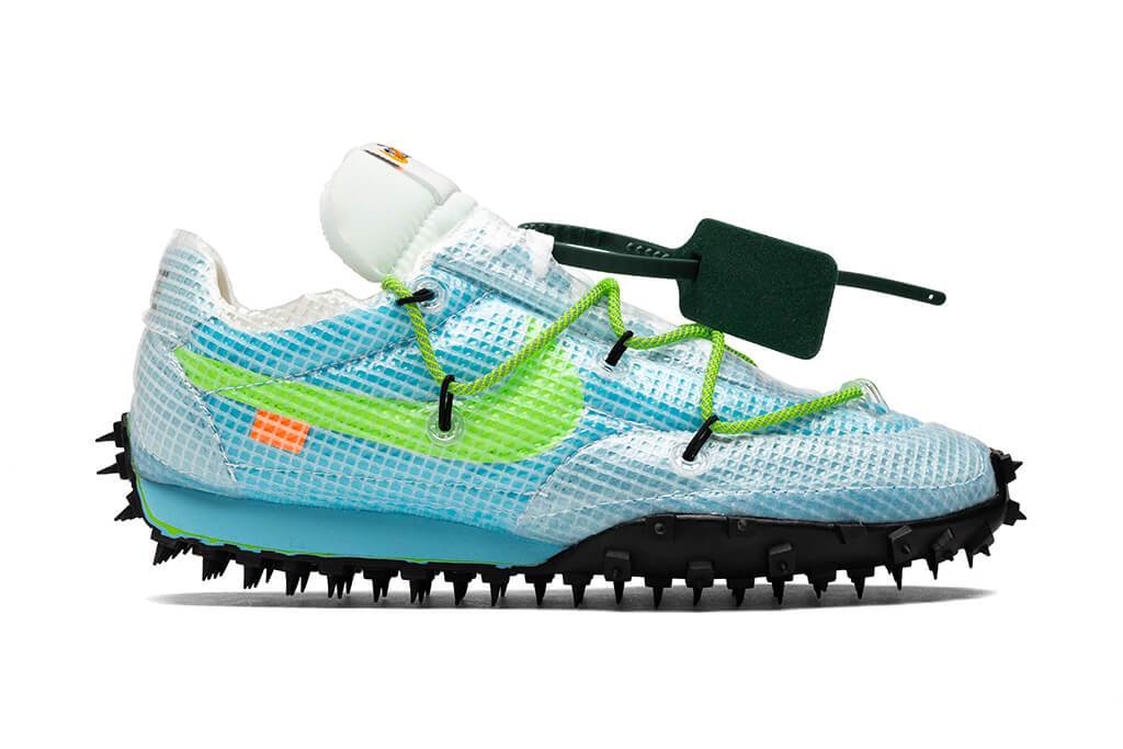 Women's Waffle Racer - Vivid Sky/Electric Green-Black
