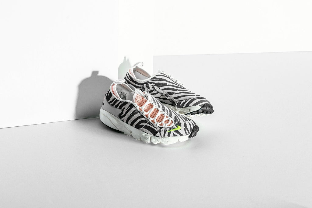 Women's Air Footscape NXN - Summit White/Volt/Bleached Coral