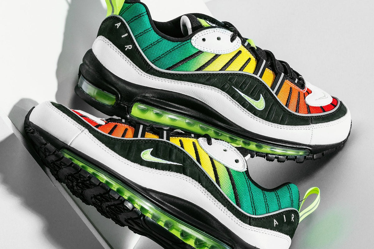 Women's Air Max 98 NXN - Black/Volt/White/Dynamic Yellow