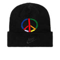 Women's Beanie Cuffed PD - Black