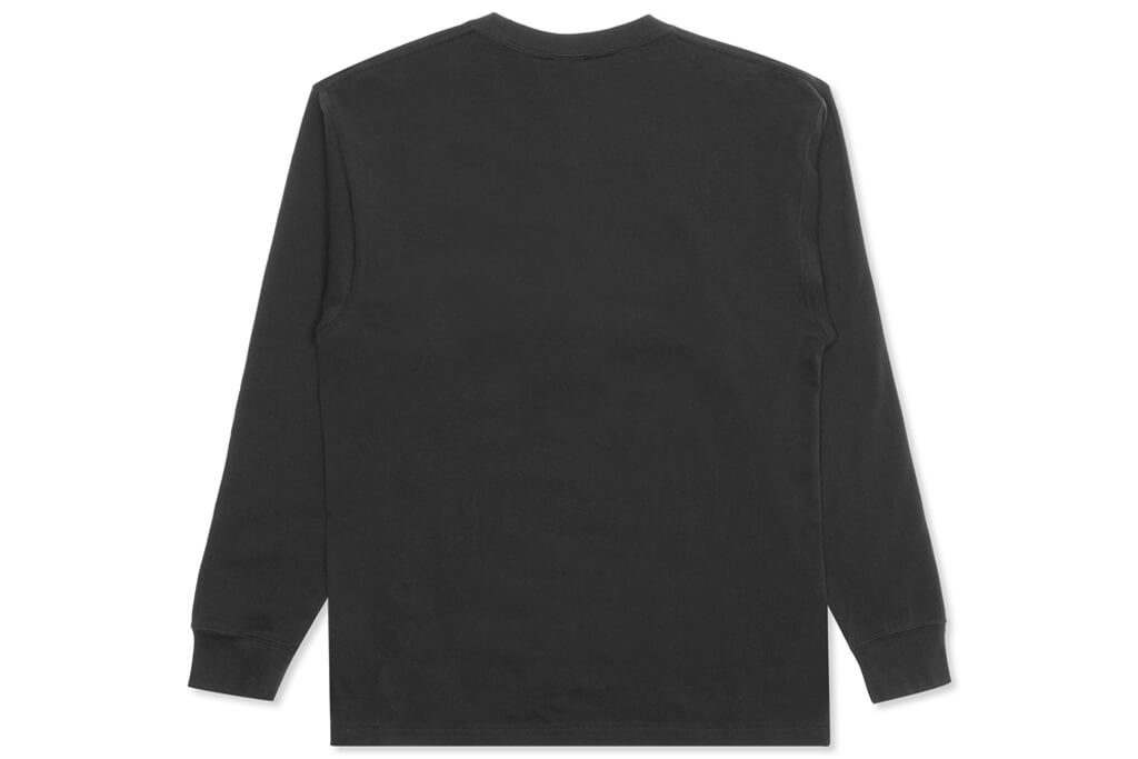 Women's L/S T-Shirt PD NY - Off Noir/Metallic Silver