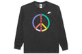 Women's L/S T-Shirt PD NY - Off Noir/Metallic Silver
