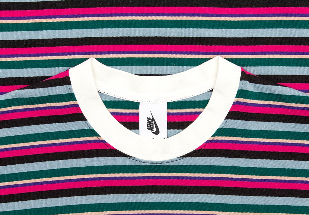 Women's Striped T-Shirt - Bright Ceramic
