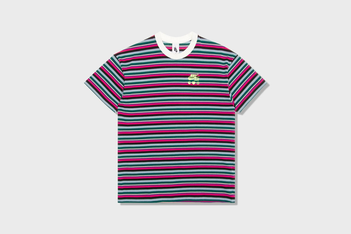 Women's Striped T-Shirt - Bright Ceramic