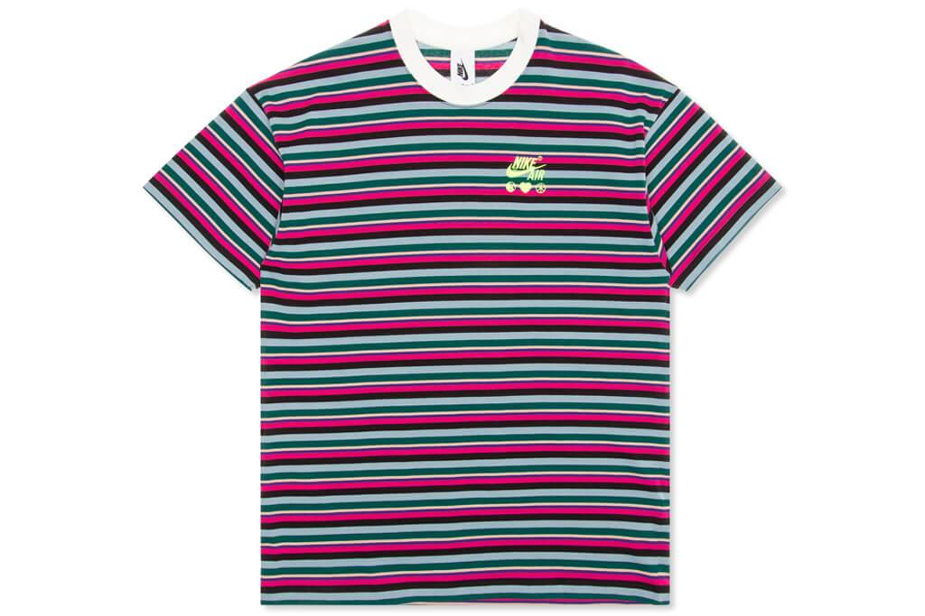 Women's Striped T-Shirt - Bright Ceramic