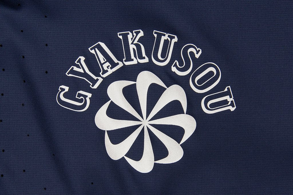 Gyakusou  Hooded Jacket - Thunder Blue/Sport Red/Sail