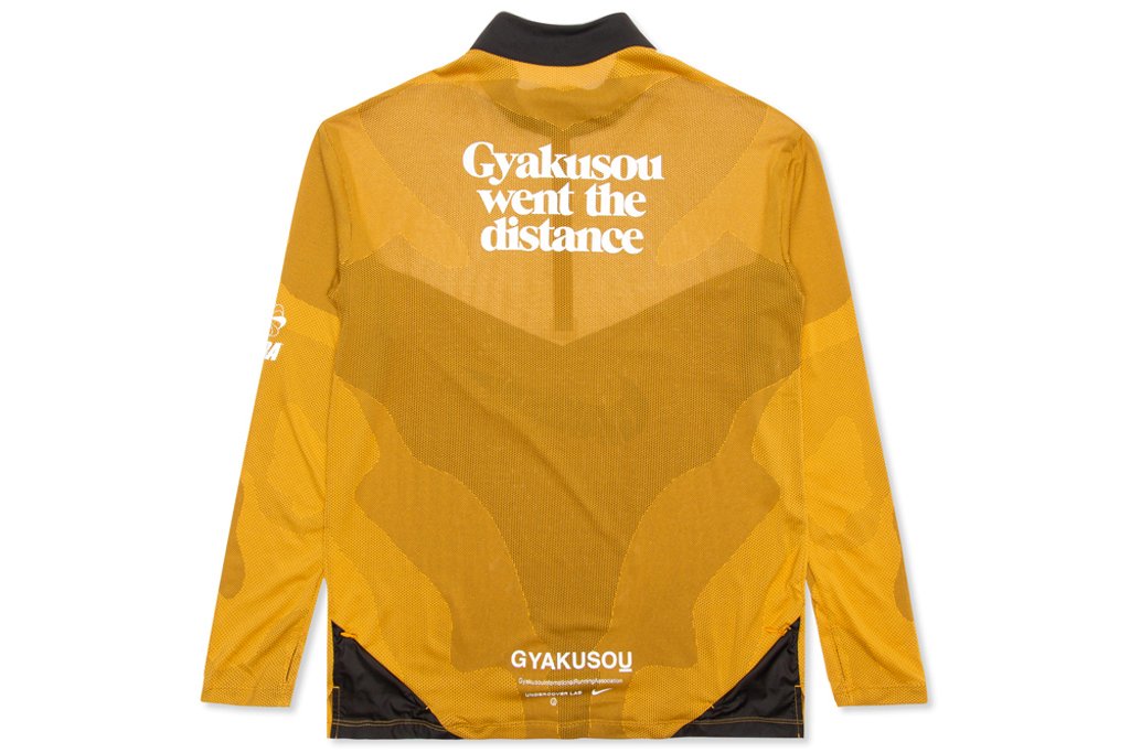 Gyakusou L/S Top - Mineral Yellow/Deep Pewter/Sail