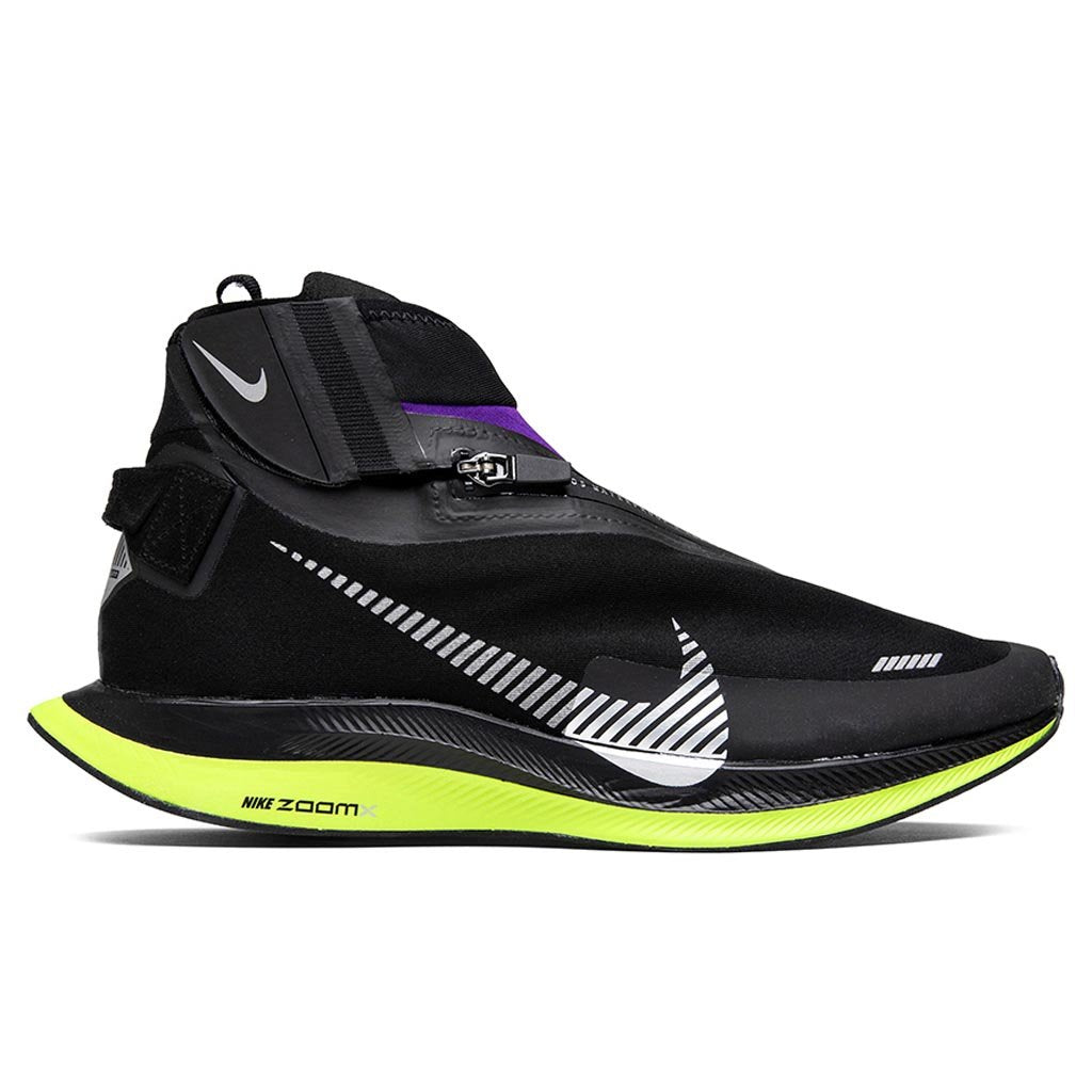 Zoom Pegasus Turbo Shield - Black/Metallic Silver/Voltage Purple
