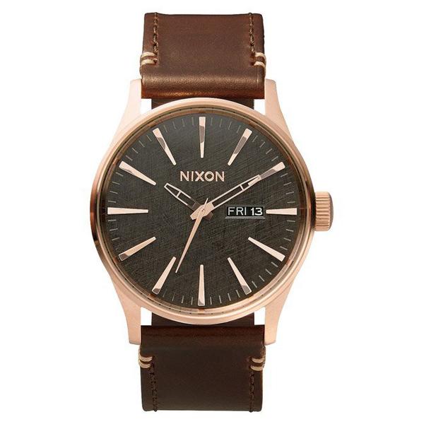 Sentry Leather - Rose Gold/Gunmetal