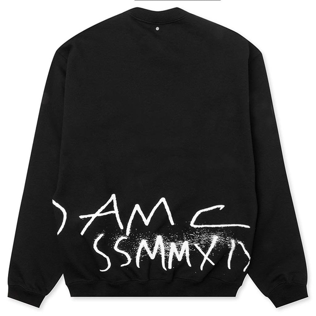 Numeral Crewneck - Black