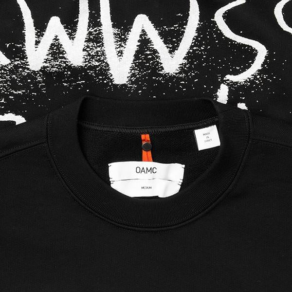 Numeral Crewneck - Black