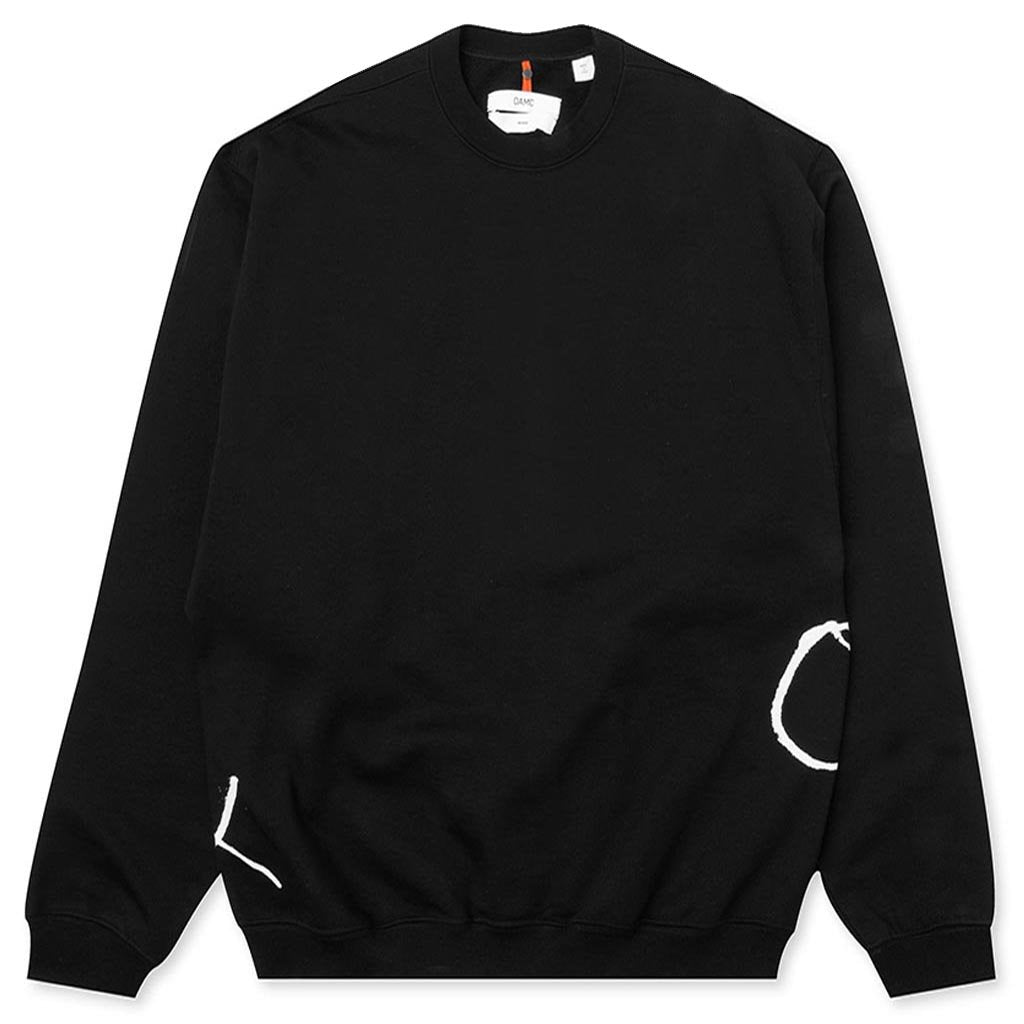 Numeral Crewneck - Black
