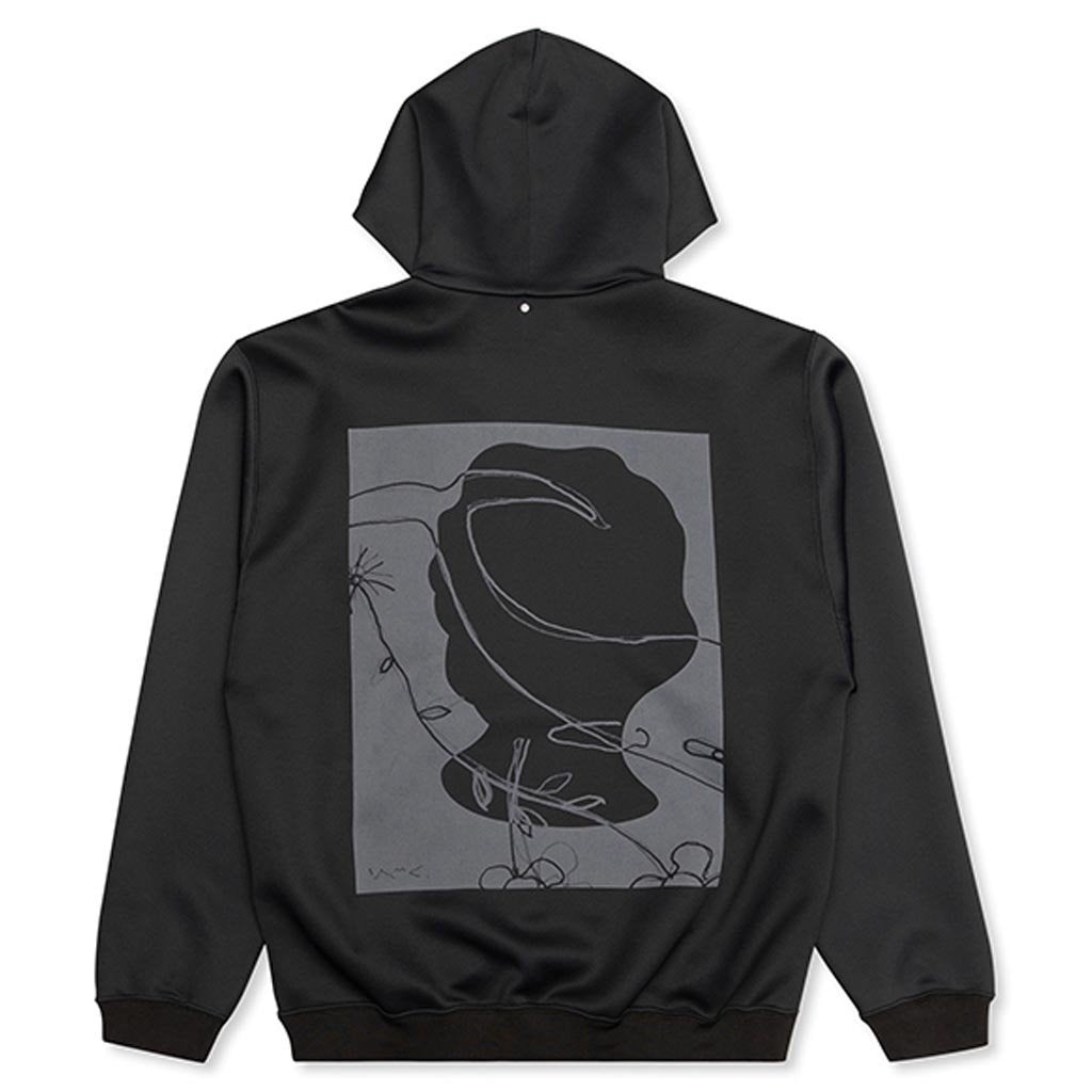 Whale Hoodie - Black