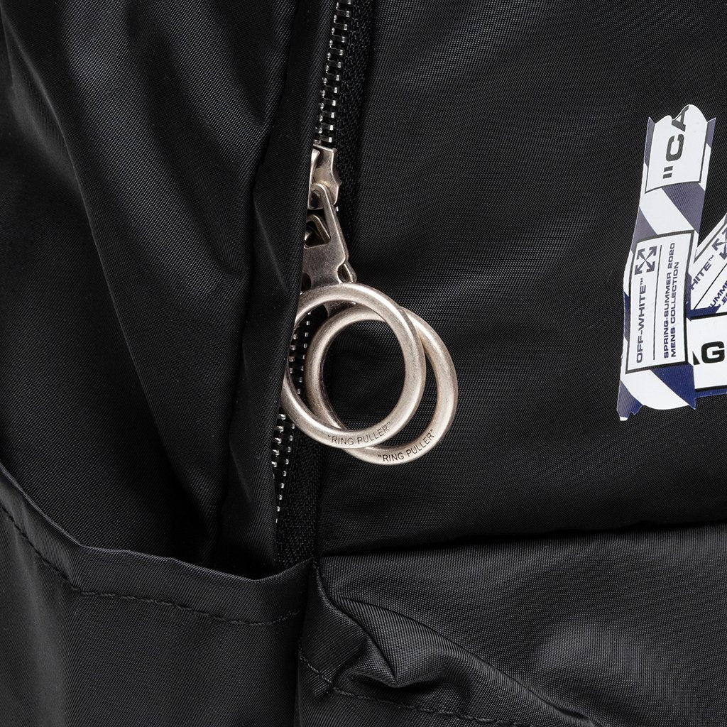 Airport Tape Backpack - Black/Multi