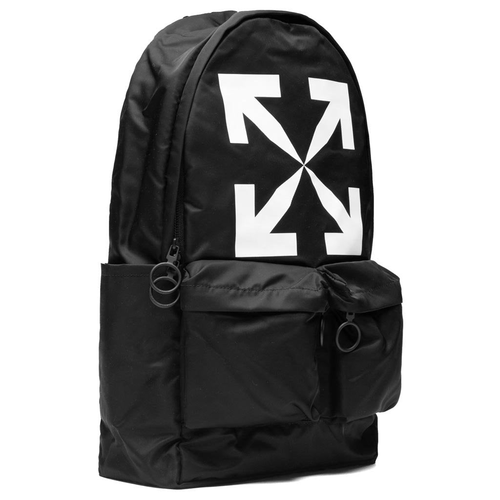 Arrow Backpack - Black/White
