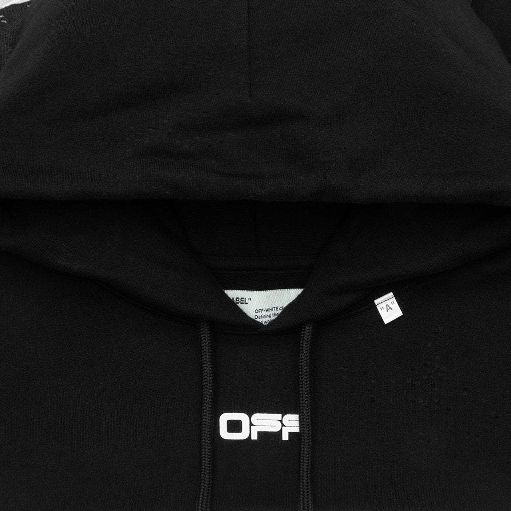 Caravaggio Square Over Hoodie - Black/Multi