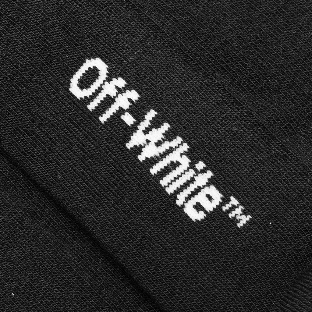 Extra Long Sport Socks - Black/White