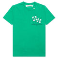 Fence Arrow S/S Slim Tee - Mint White