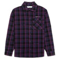 Flannel Check Shirt - Violet/White