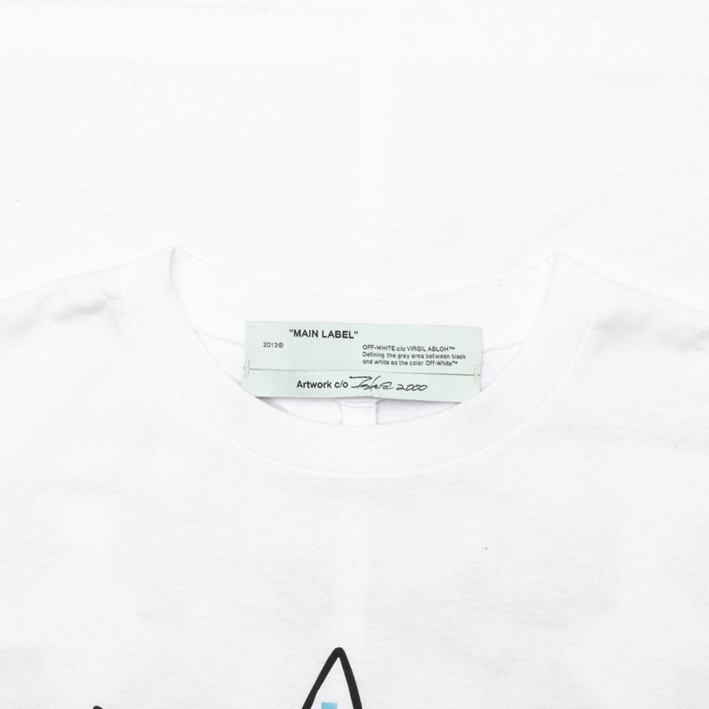 Futura Alien S/S Over Tee - White/Multi
