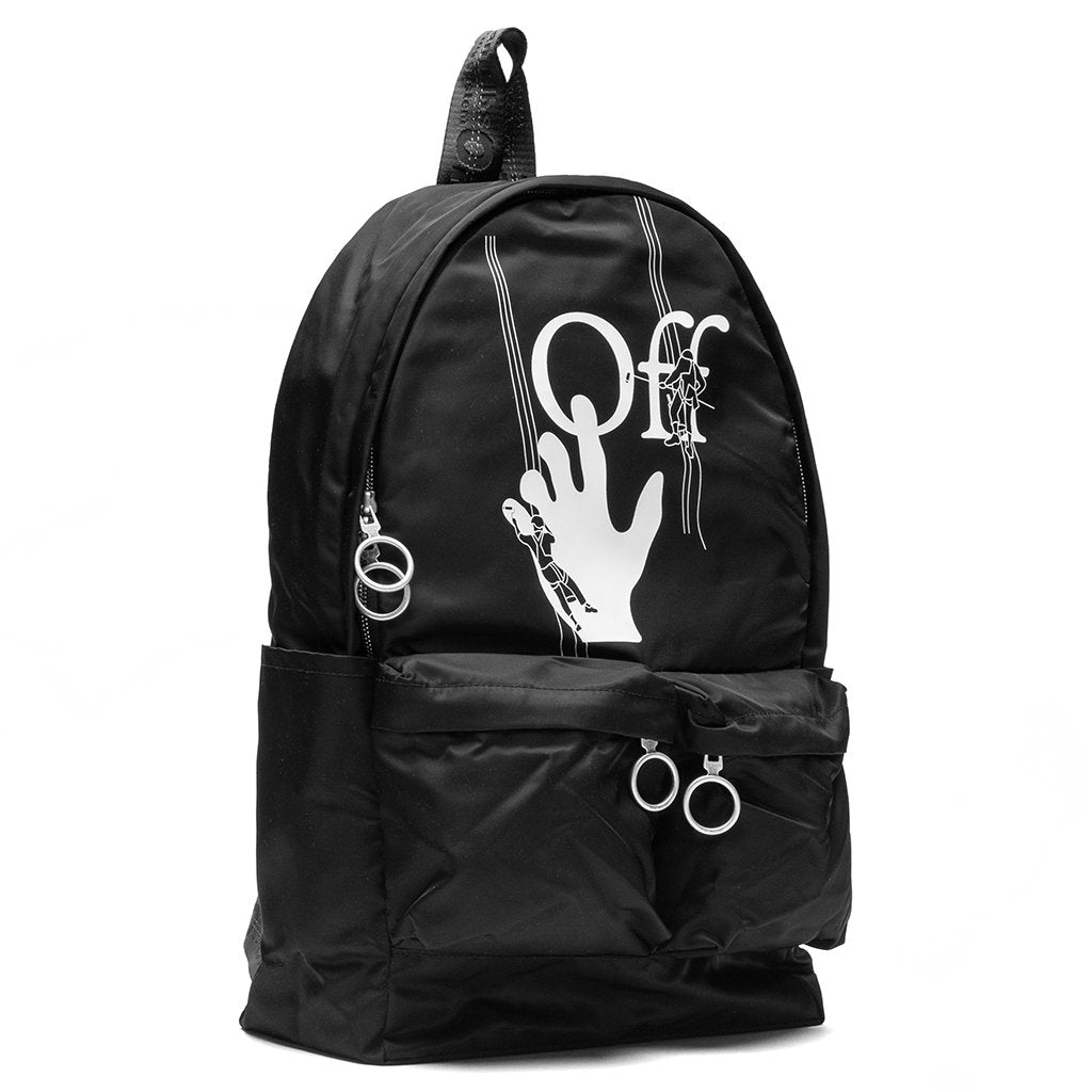 Hand Painters Backpack - Black/White