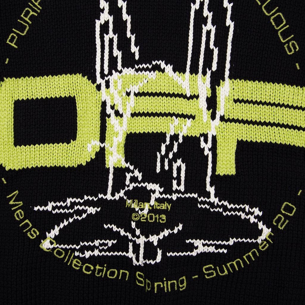 Harry The Bunny Knit Crewneck - Black