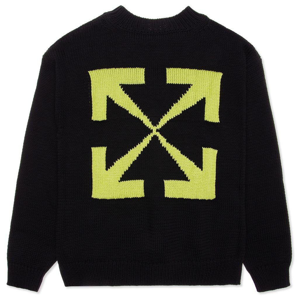 Harry The Bunny Knit Crewneck - Black
