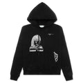 Little Girl Slim Hoodie - Black/Multi