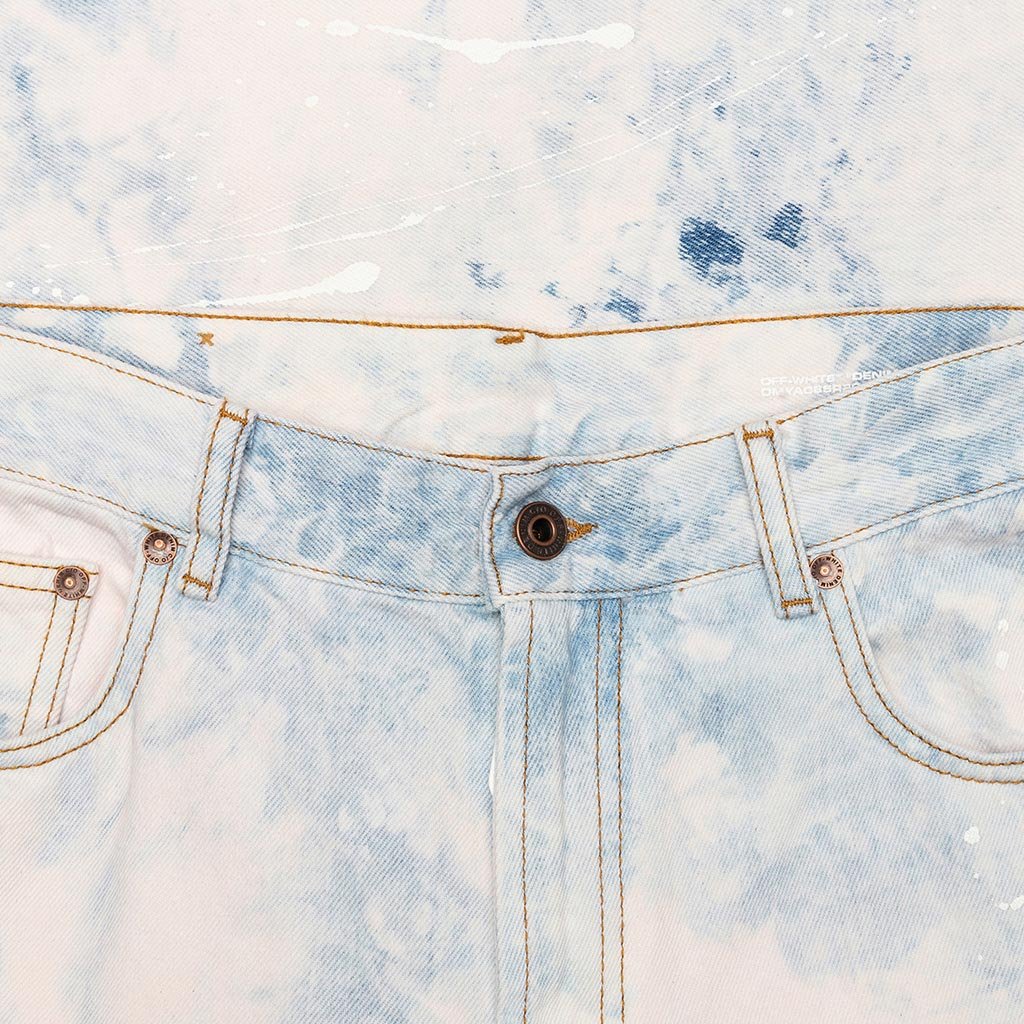 Low Fit Jeans - Extreme Bleach White